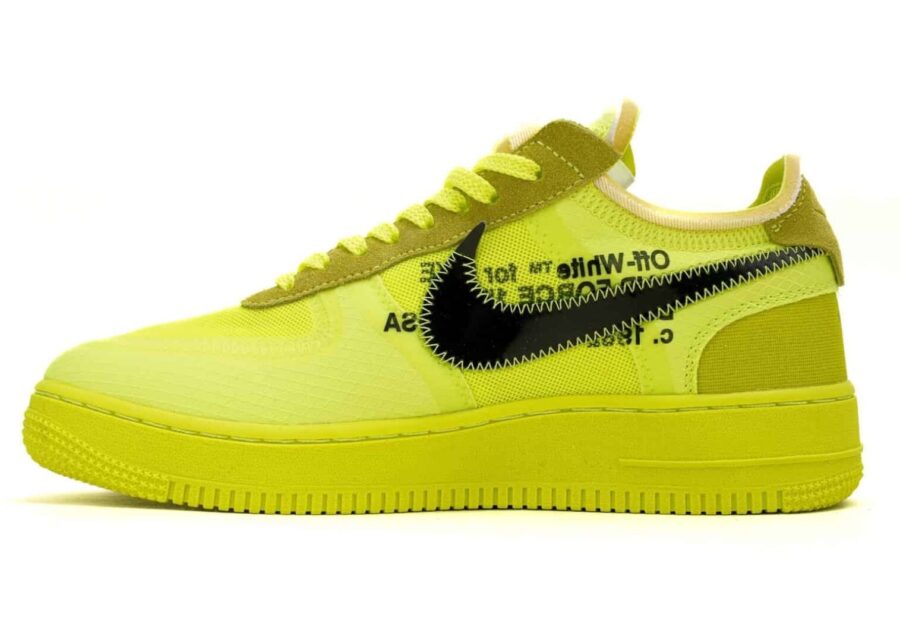 Nike Air Force 1 Low Off White Volt 8