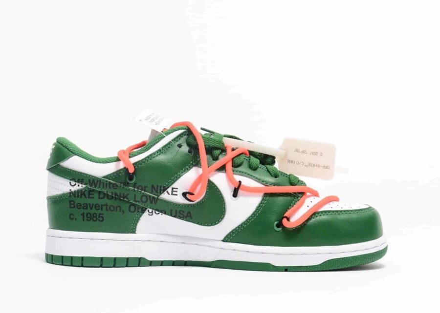 Off White X DUNK GREEN 2