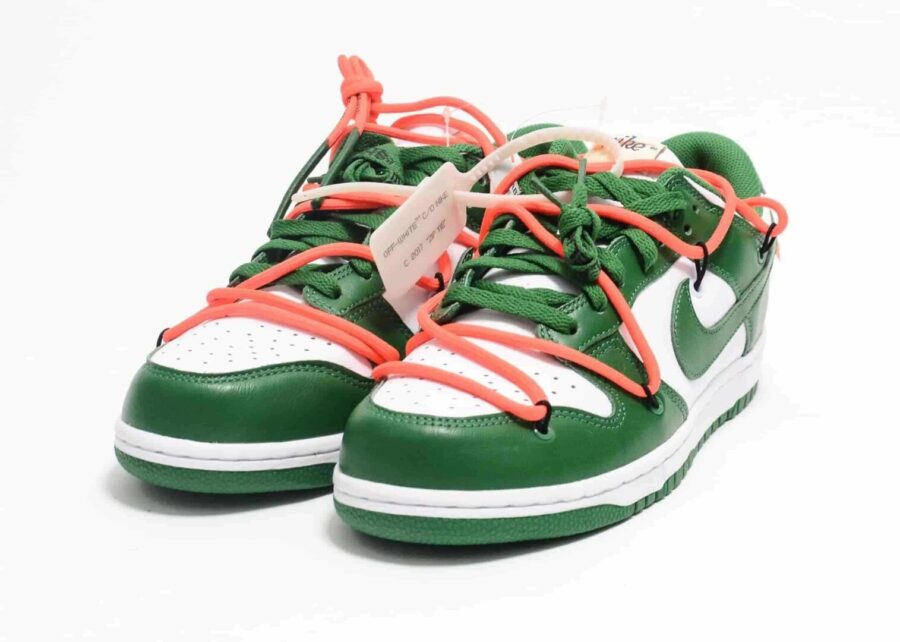 Off White X DUNK GREEN 6