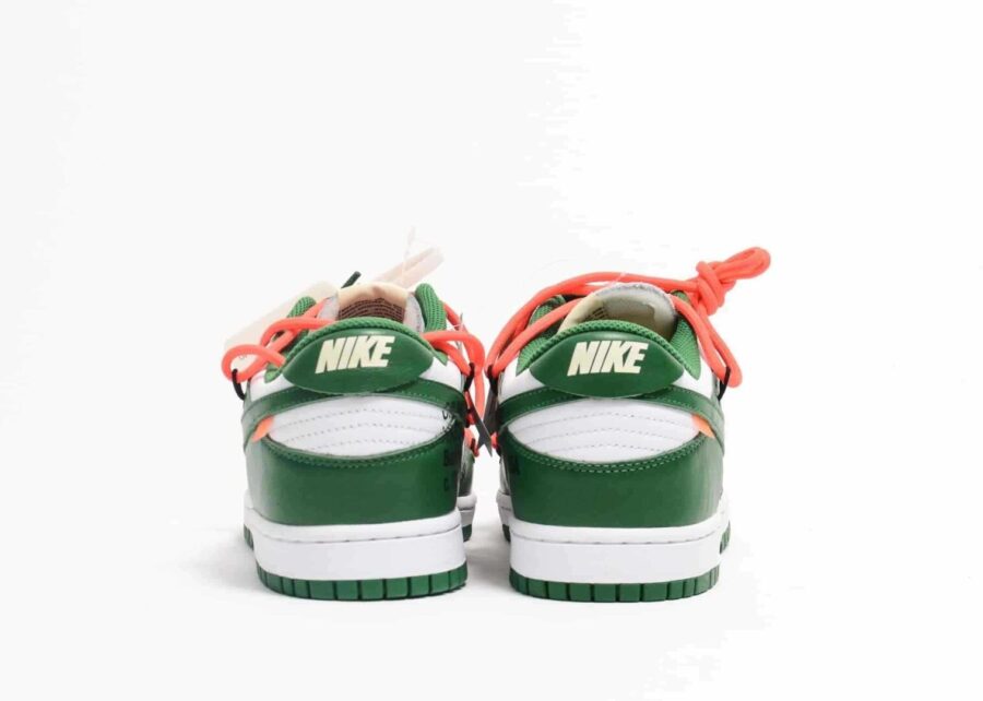 Off White X DUNK GREEN 7