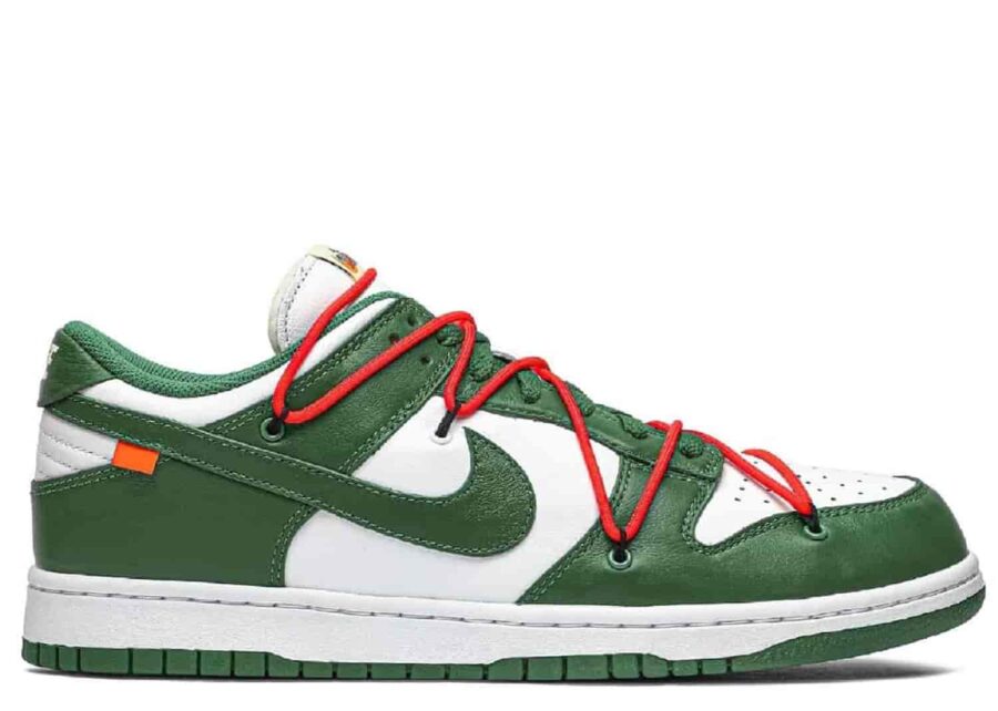 Off White X DUNK GREEN