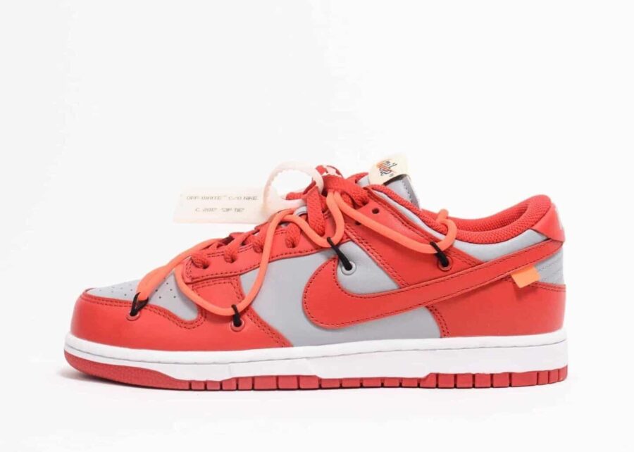 Off White X DUNK RED 1