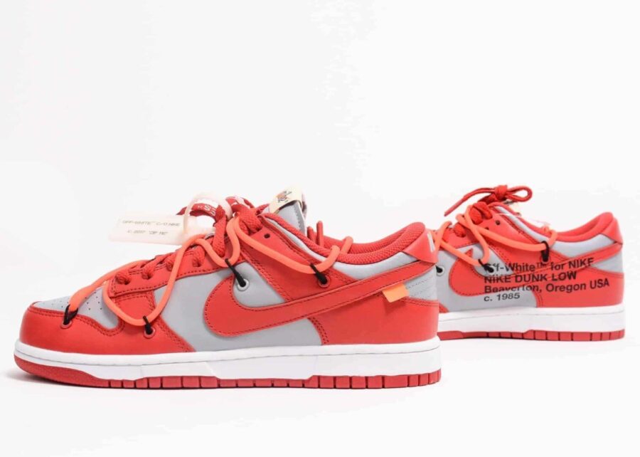 Off White X DUNK RED 3