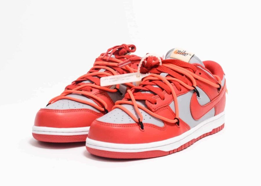 Off White X DUNK RED 6