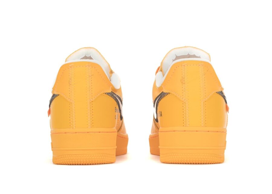 Off White x Nike Air Force 1 Low University Gold DD1876 700 8