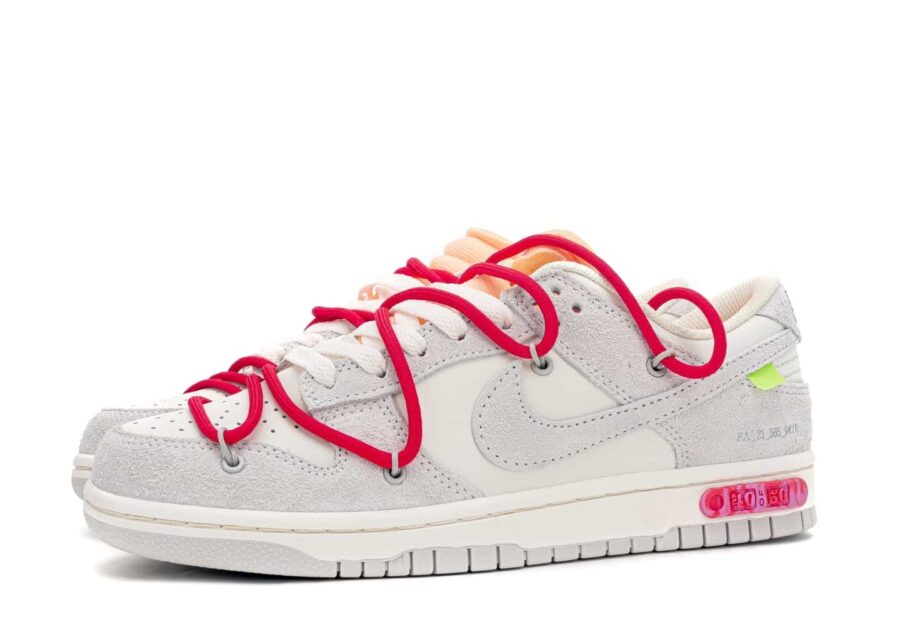 Off White x Nike Dunk Low The 50 No.40 4