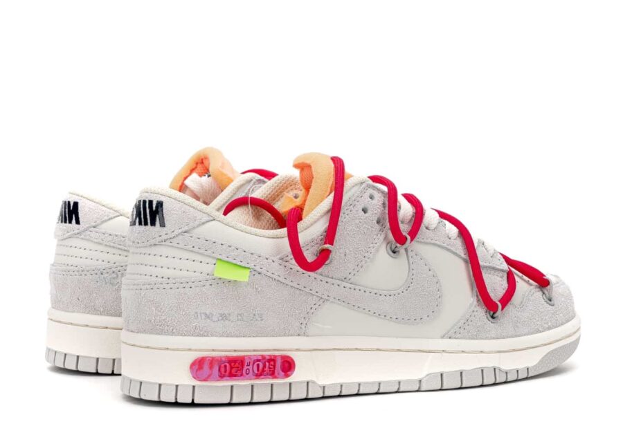 Off White x Nike Dunk Low The 50 No.40 7