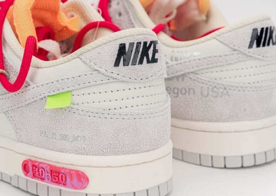 Off White x Nike Dunk Low The 50 No.4017