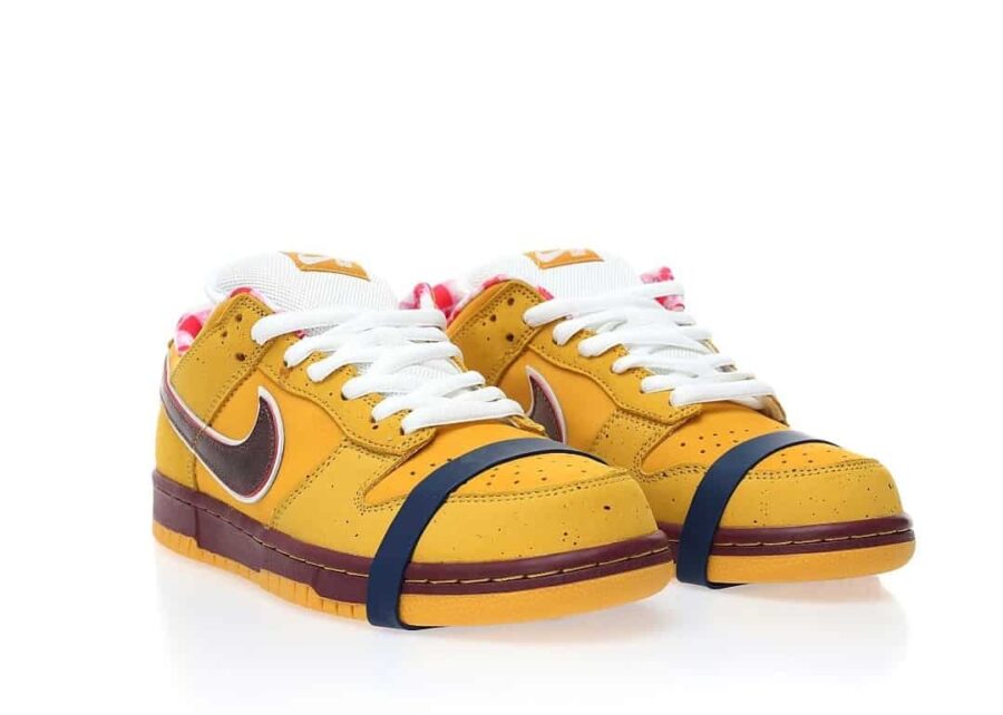 UA Dunk Low Yellow Lobster 5