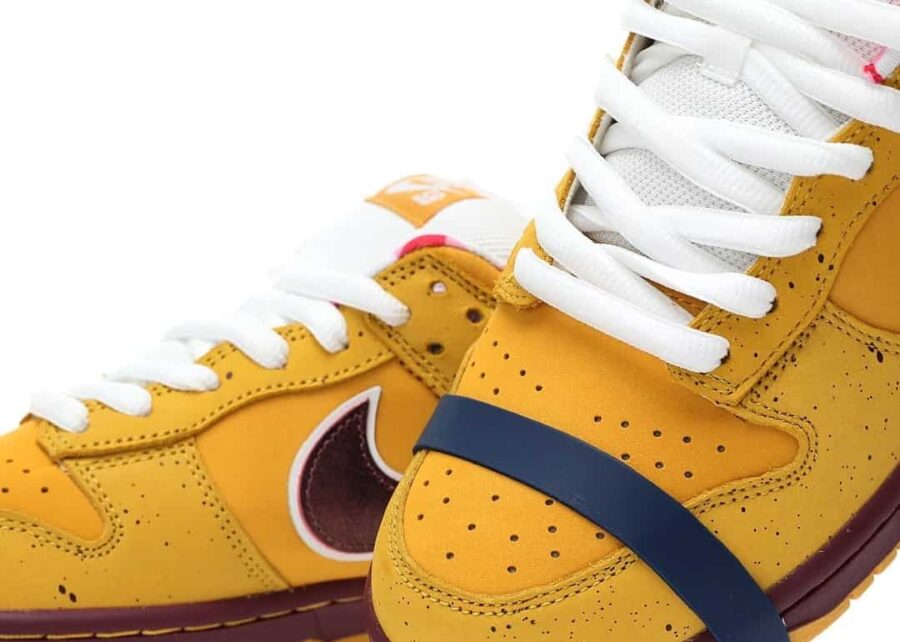 UA Dunk Low Yellow Lobster 7