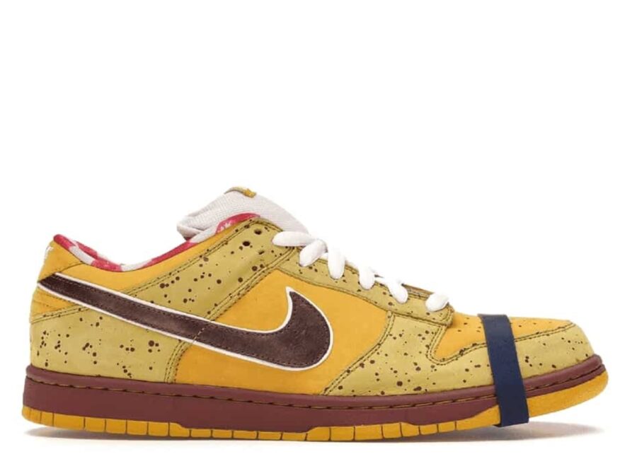 UA Dunk Low Yellow Lobster1